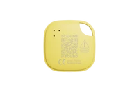 A back-facing image of a Life360 Tile - Aqua Lemon