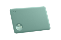 The product color of Life360 Tile Slim - Seaglass