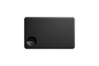 A front-facing image of a Life360 Tile Slim - Black