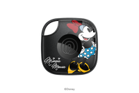 A front-facing image of a Life360 Tile  - Minnie Mouse