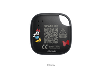 A back-facing image of a Life360 Tile  - Minnie Mouse