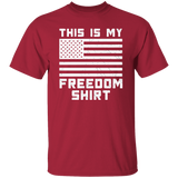 This is my freedom shirt american flag USA patriot Unisex T-Shirt