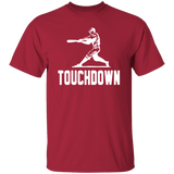 Touchdown Baseball Player Funny Sports Unisex T-Shirt