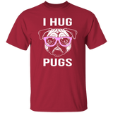 I Hug Pugs Merger Unisex T-Shirt