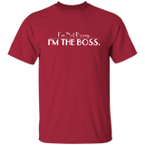 Im Not Bossy Im The Boss Feminist Boss Bade Unisex T-Shirt