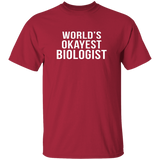 World's Okayest Biologist Merger Unisex T-Shirt