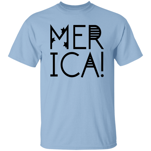 Merica Stars and Stripes Unisex T-Shirt