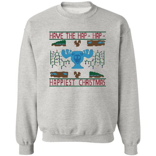 Have the hap-hap-happiest christmas Ugly Christmas Sweater