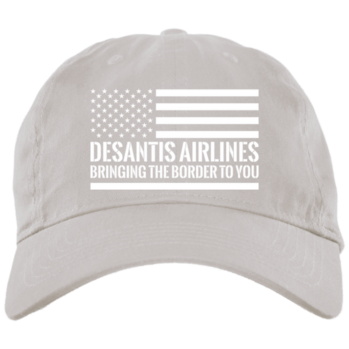 Desantis airplines bringing the border to you Embroidered Dad Hat