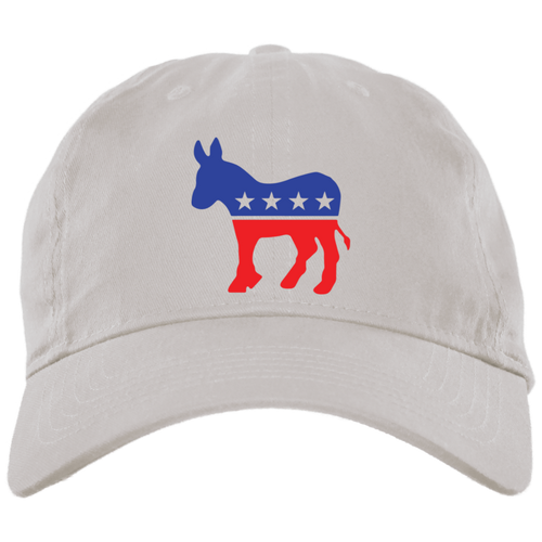 Democrat Donkey Embroidered Dad Hat