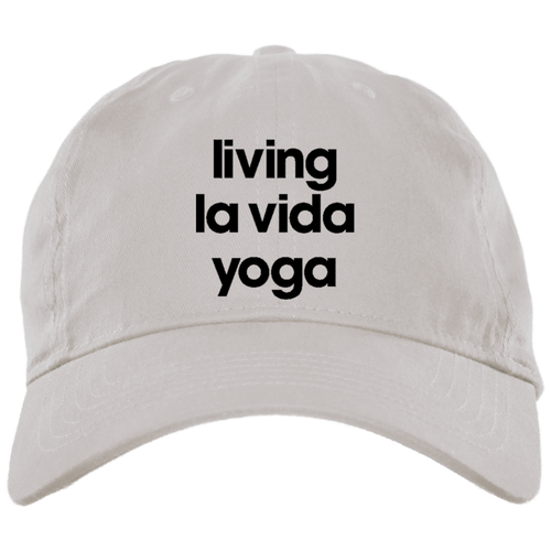Living La Vida Yoga Embroidered Dad Hat