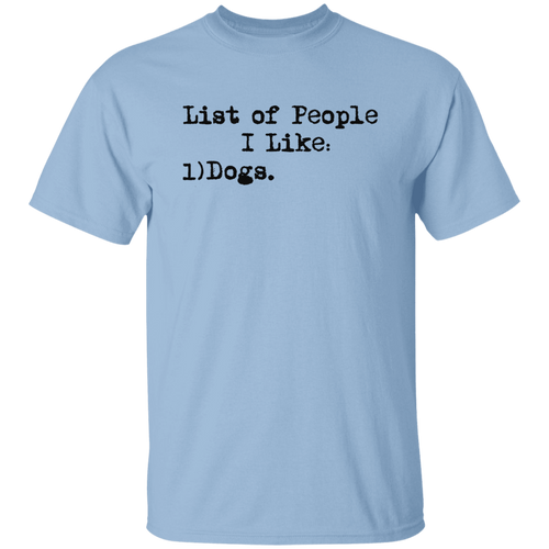 List Of People I Like Unisex T-Shirt