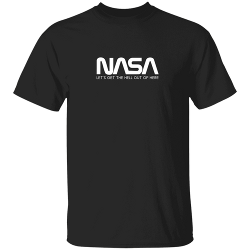 NASA - Let's Get The Hell Out Of Here Merger Youth T-Shirt