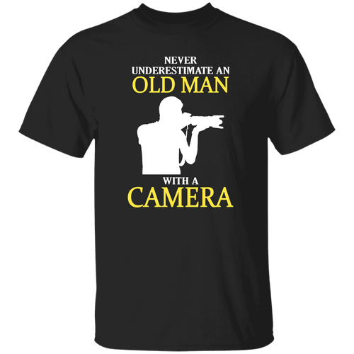 OLD MAN WITH CAMERA Merger Unisex T-Shirt