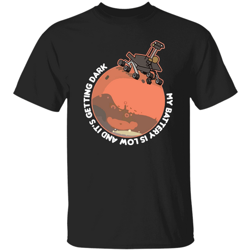 Opportunity rover mars nasa science geeky Unisex T-Shirt