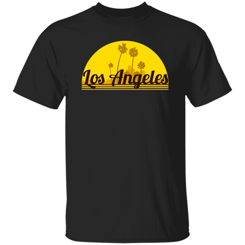 Los Angeles California Retro Sunset Travel Unisex T-Shirt