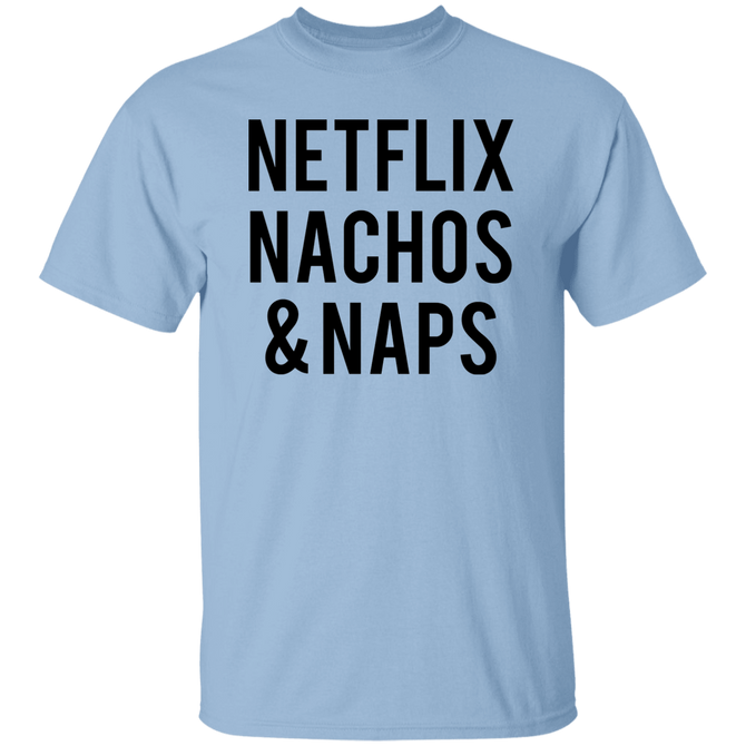 Netflix Nachos and Naps Unisex T-Shirt
