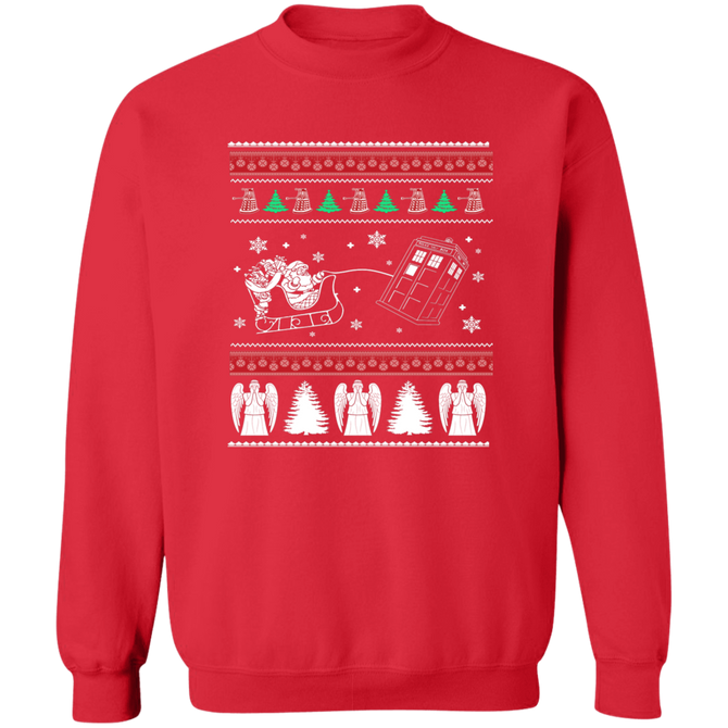 Dr Who Ugly Christmas Sweater