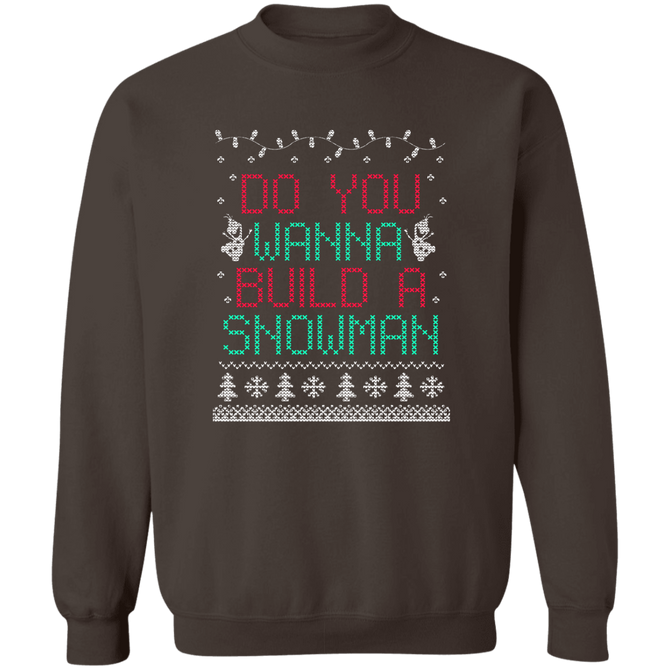 Do You Wanna Build A Snowman Ugly Christmas Sweater