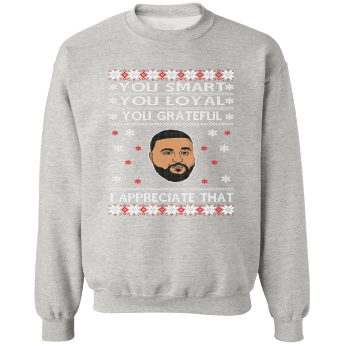 DJ Khaled Ugly Christmas Sweater