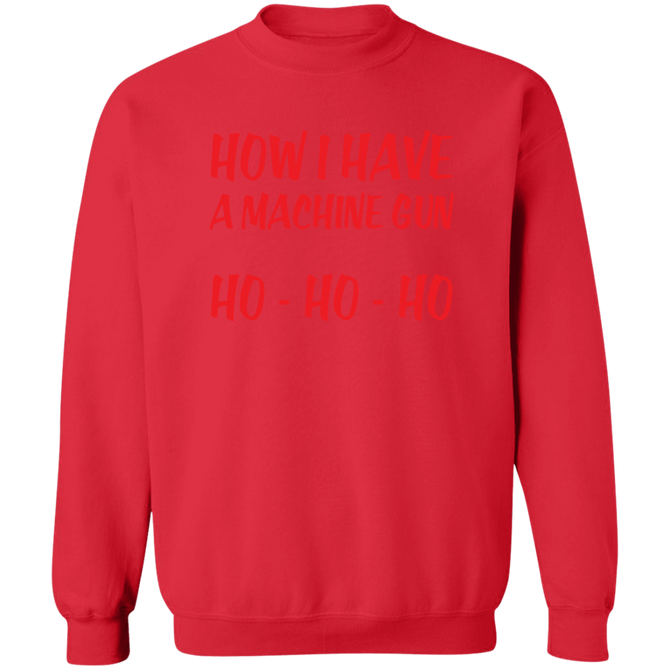 Now I Have Machine Gun HO-HO-HO Christmas Xmas Ugly Christmas Sweater