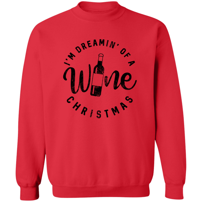 I'm Dreamin' Of A Wine Christmas Ugly Christmas Sweater
