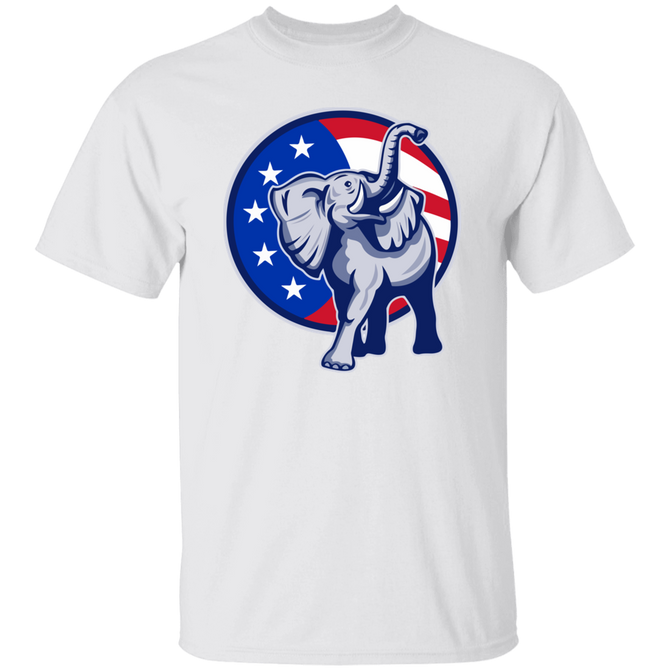 Republican GOP Retro Election Campaign Elephant Unisex T-Shirt