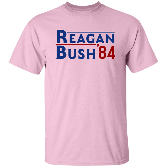 Reagan Bush 84 Shirt Campaign Coservative GOP Unisex T-Shirt