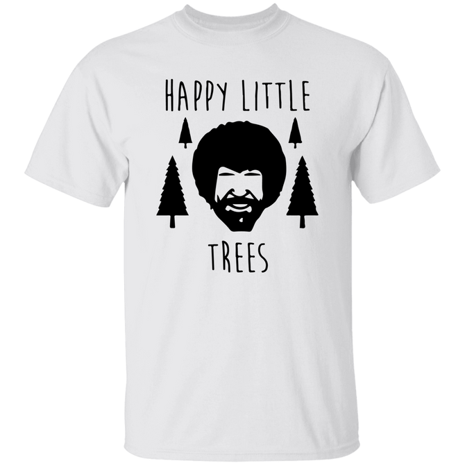 HAPPY LITTLE TREES Unisex T-Shirt