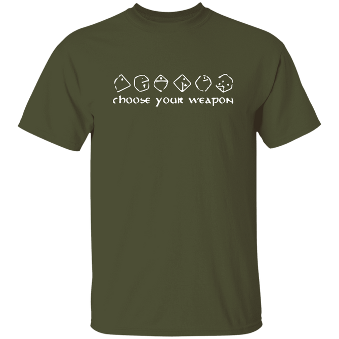 Choose Your Weapon Unisex T-Shirt