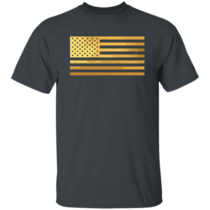 Gold Foil Usa Unisex T-Shirt