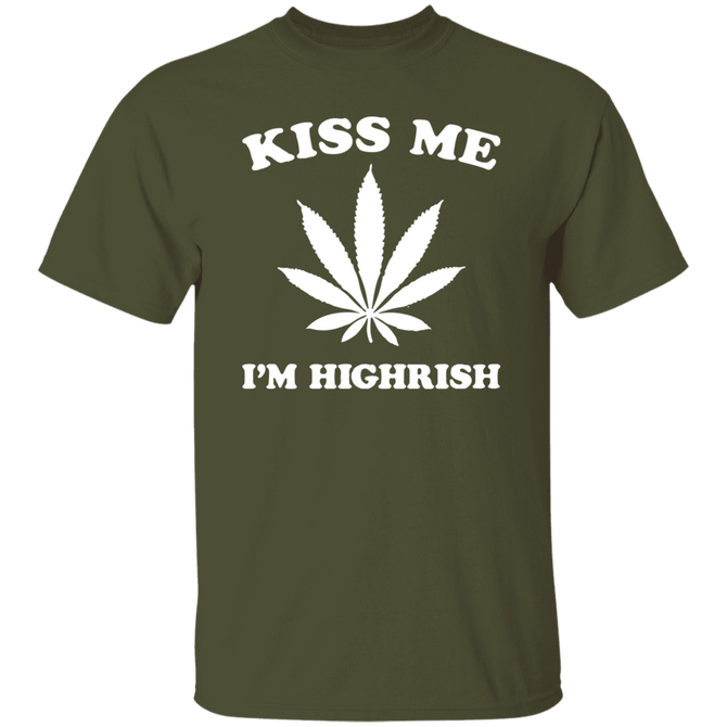 Kiss Me Im Higrish Unisex T-Shirt