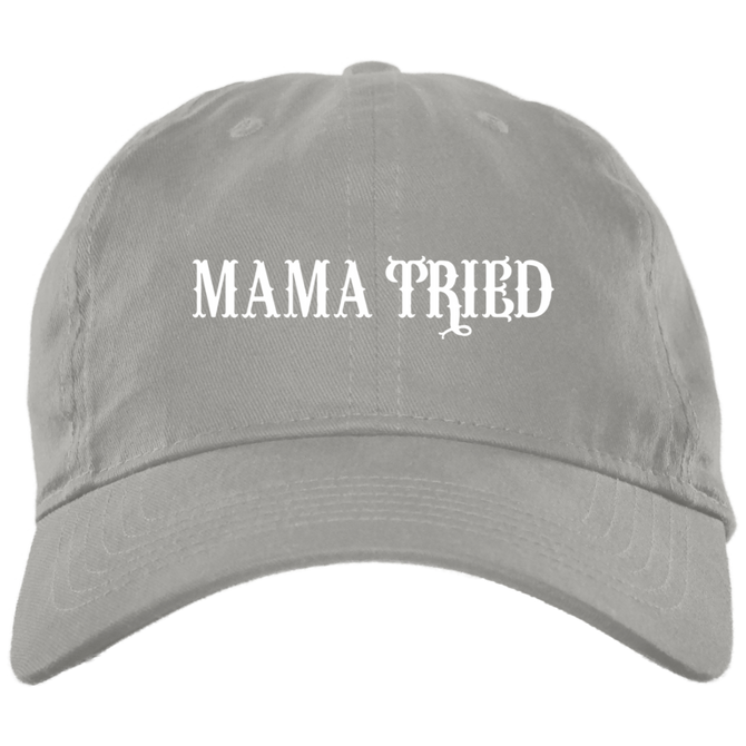Mama Tried Retro Country Embroidered Dad Hat