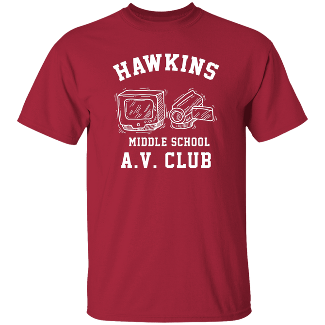 Hawkins Middle School A.V. Club Merger Unisex T-Shirt