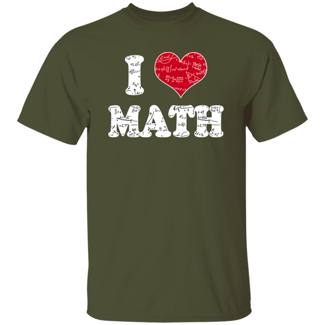 I Heart Math Merger Unisex T-Shirt