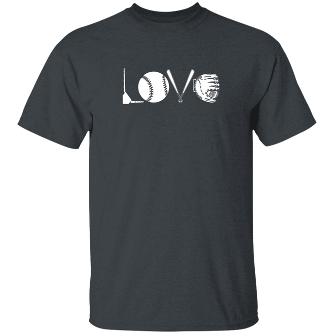 Love Baseball Merger Unisex T-Shirt