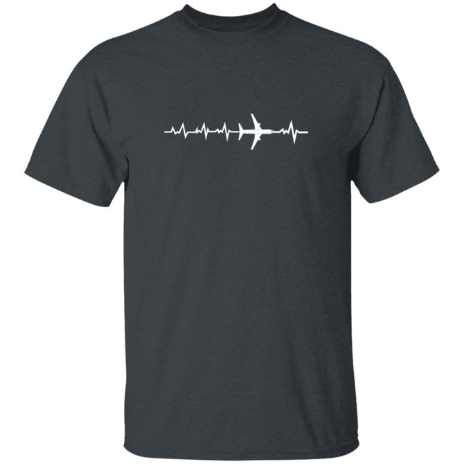 Plane Heartbeat Merger Youth T-Shirt