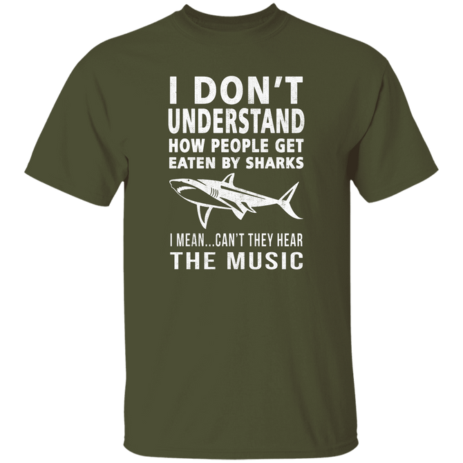 Shark Attack Music Merger Unisex T-Shirt