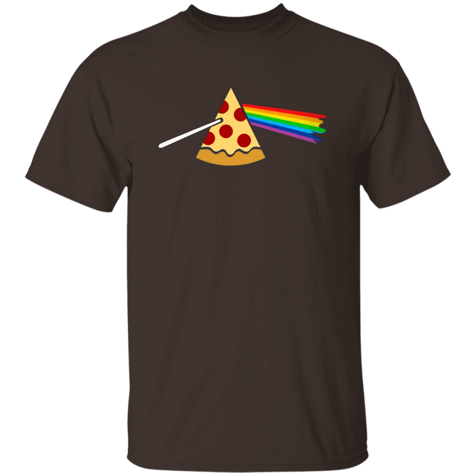 Pizza Prism Funny Retro Vintage Style Unisex T-Shirt