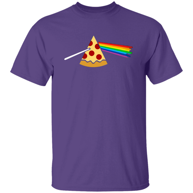 Pizza Prism Funny Retro Vintage Style Unisex T-Shirt
