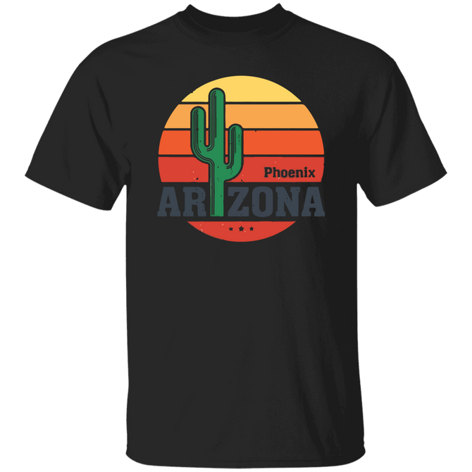 Phoenix Arizona Retro Travel Unisex T-Shirt