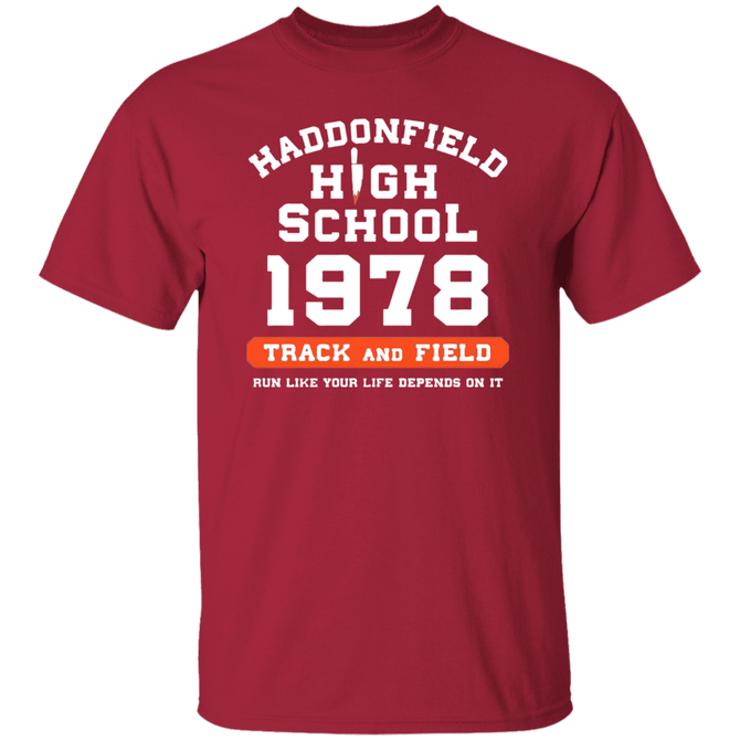 Haddonfield High School 1978 Track Horror Movie Unisex T-Shirt