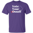 Vote Your Ossoff Merger Unisex T-Shirt