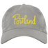 Portland Retro Vintage Travel Embroidered Dad Hat
