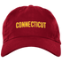 Connecticut retro vintage travel Embroidered Dad Hat