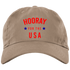 Hooray for USA Embroidered Dad Hat