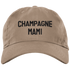 Champagne Mami Embroidered Dad Hat