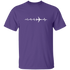 Plane Heartbeat Merger Unisex T-Shirt