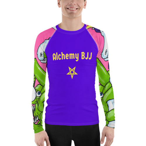 Purple Sky Skoden Rash Guard