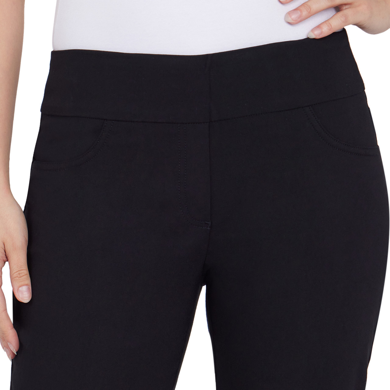 Plus Women's Pull On Medium Length Millennium Pant